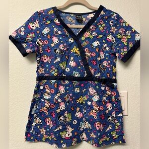 Tokidoki x Koi Scrub Top